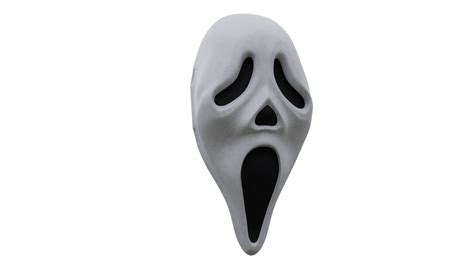 Ghostface Mask 3D Model - TurboSquid 2018603