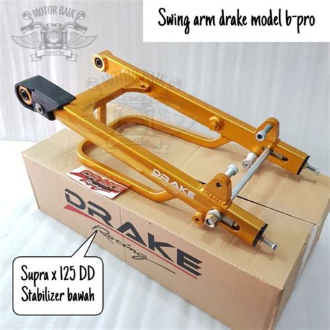 Jual Swing Arm Lengan Ayun Drake Racing Model B Pro Supra X Dd