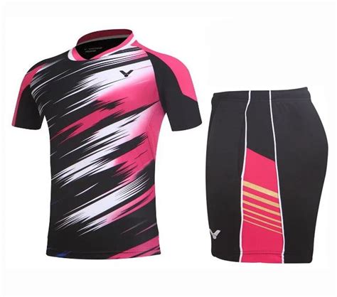 2018 New Victor Badminton Shirts Wear Sets Clothes Jerseys,Breathable ...