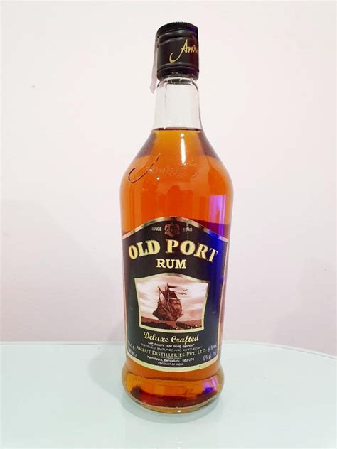 Amrut Old Port Deluxe Matured Rum 700 Ml 40 Abv Myliquor Online