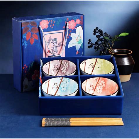 Jual Housewarebrand Mangkok Sumpit Japanese Bowl Set Mangkok