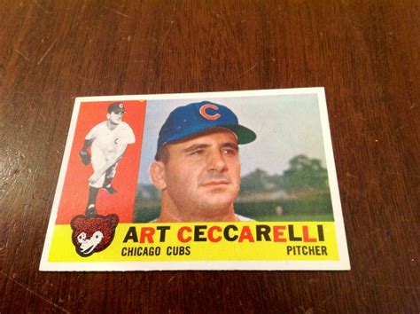 Topps Art Ceccarelli Nrmt Ebay