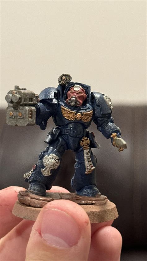 My First Space Marine Ever Rwarhammer40k