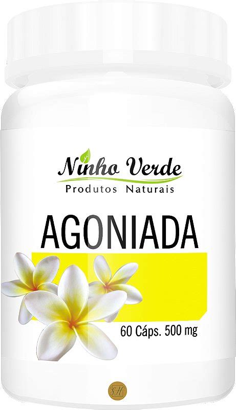 AGONIADA 500MG 60 CÁPSULAS NINHO VERDE Armazém Santa Helena Grãos