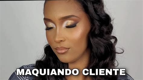 Maquiando Cliente Maquiagem Para Formatura Youtube