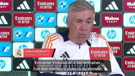 Real Madrid Ancelotti salue lhumilité et le sérieux du prochain