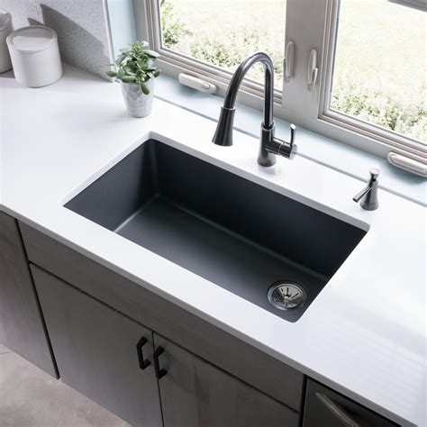 Inspiring Granite Composite Farmhouse Sink Ideas Decor Renewal