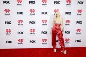 Ava Max Sexy Showcases Her Tits At The 2021 IHeartRadio Music Awards AZNude
