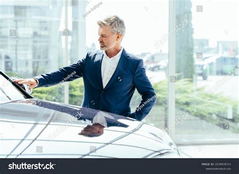 Mature Grey Hair Beard Businessman Meticulously Stock Photo Shutterstock