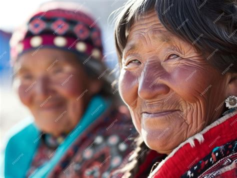 Premium Photo Smiling Native Inuit Indigenous People Of Greenland