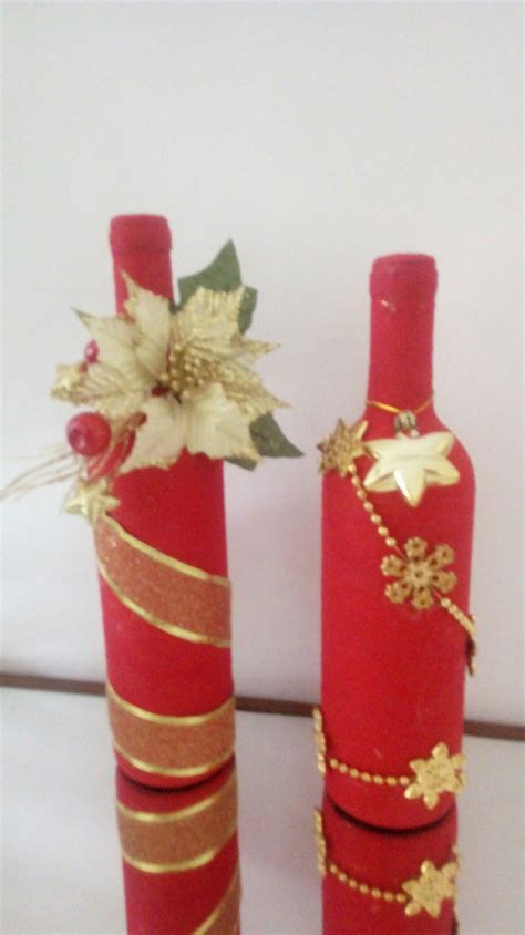 Pin De Isabel Cardeña Alvarez En Botellas Decoradas Pinterest Botellas Decoradas Navidad Y