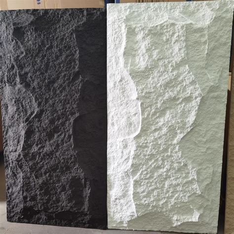 Auuan Lightweight PU Stone Panel Wall Faux Polyurethane Stone Panel 3D