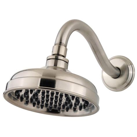 Pfister Marielle 1 Spray 6 In Fixed Shower Head In Brushed Nickel 015