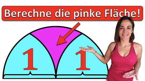 MATHE GEOMETRIE RÄTSEL Wie groß ist pinke Fläche