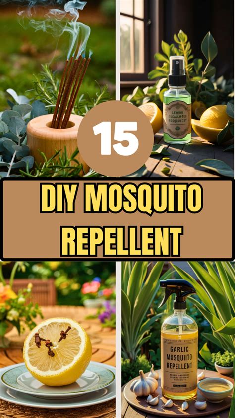 15 Diy Mosquito Repellent Get Rid Of Them