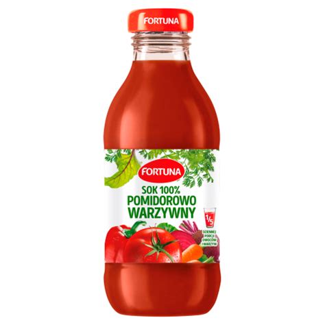 Fortuna Sok 100 Pomidorowo Warzywny 300 Ml DHT Online