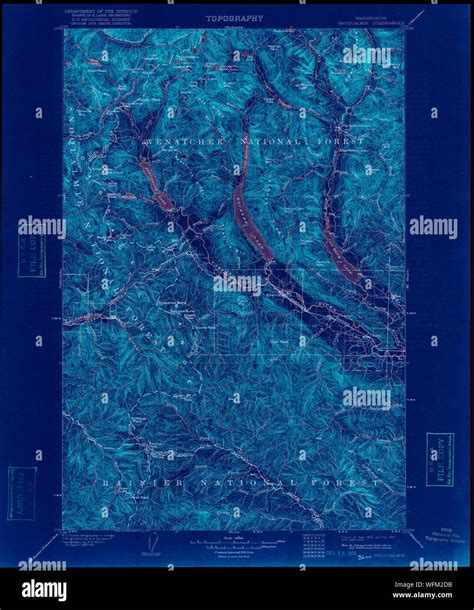 Map Of Snoqualmie Hi Res Stock Photography And Images Alamy