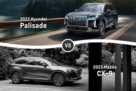 2023 Hyundai Palisade Vs 2023 Mazda Cx 9 Mccarthy Blue Springs