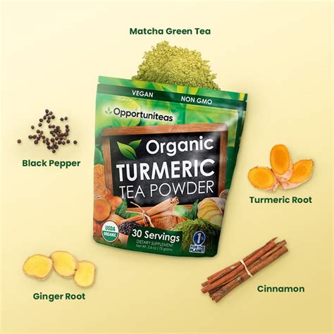 Turmeric Tea Usda Organic