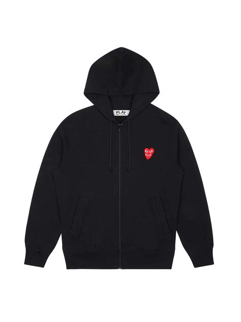 Comme des Garçons Play - Zipped Hoodie - Paul & friends