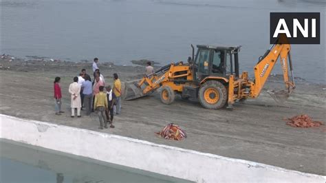 Ani On Twitter Delhi Preparations For Chhath Puja Underway Visuals