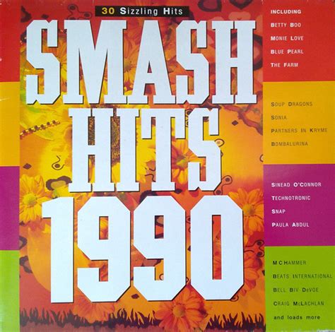 Smash Hits 1990 Vinyl Lp Compilation Discogs