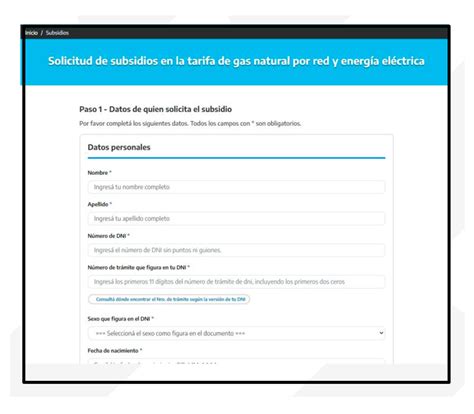 Subsidios A La Luz Y El Gas El Paso A Paso Para Llenar El Formulario Y No Perder El Beneficio