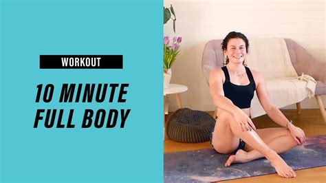 Minute Full Body Workout No Equipment Youtube