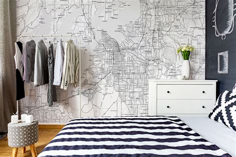 Create a Map Wallpaper - Wall Mural Maps | Customaps