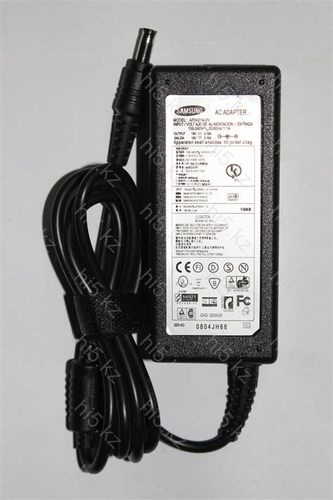 Зарядное устройство для ноутбука Samsung 19V 3.16А 5.5x3.0 мм: продажа ...