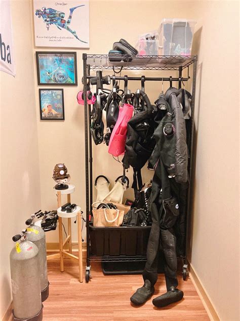 Scuba Gear Storage How To Make The Most Of Any Space