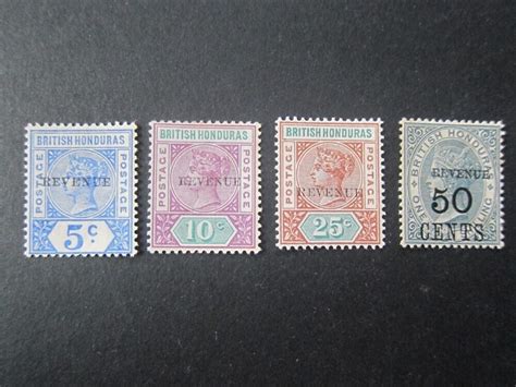 British Honduras Sc Set Mh Central South America