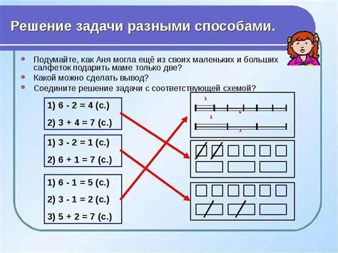 Задачи разными способами 4 класс