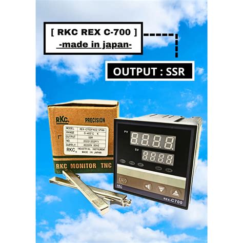 Jual Rex C Rkc Temperatur Controller Output Ssr Relay Shopee Indonesia