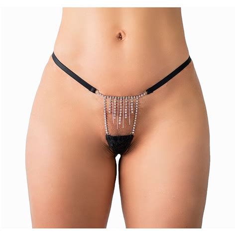 Calcinha Fio Dental Detalhe Fio De Strass Lingerie Fascino Lust Of