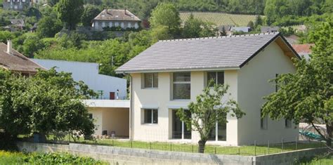 Maison Bbc à Ossature Bois à Arbin Une Réalisation De David Laux