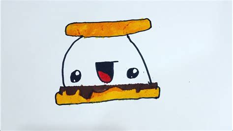 How To Draw A Smore