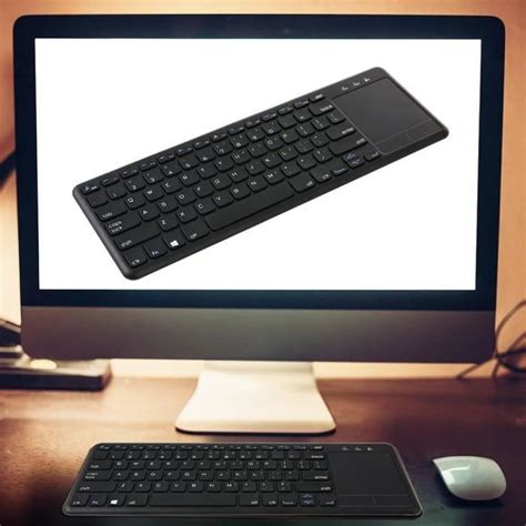 G Clavier Tactile Sans Fil Multi Touch Ultra Mince Avec R Cepteur