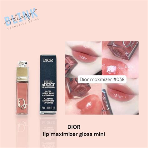 Jual DIOR ADDICT Lip Maximizer Mini 038 Rose Nude Shopee Indonesia