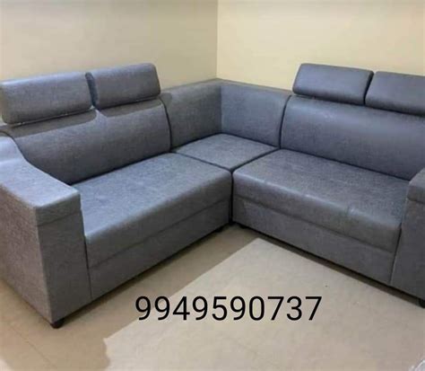 4 Seater Leather Corner Sofa Set At Best Price In Hyderabad ID