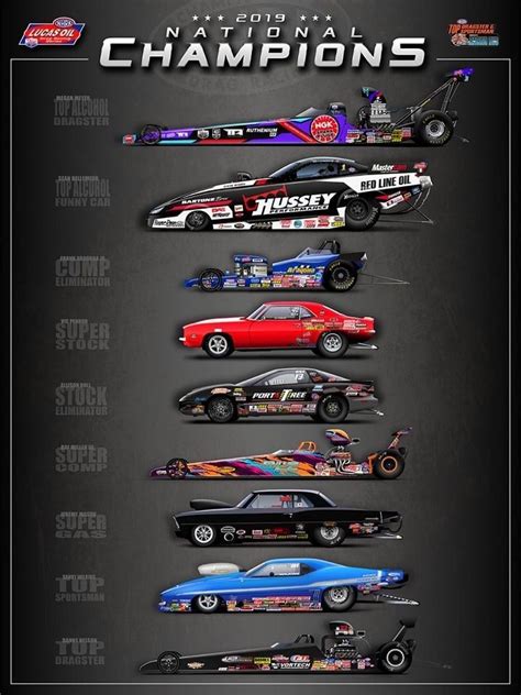 Race Car Poster with Colorful Cars