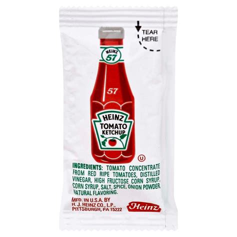 Heinz Tomato Ketchup - 9gm in Bulk at Warehouse115