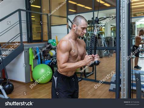 Muscular Bodybuilder Handsome Man Naked Torso Stock Photo Edit Now