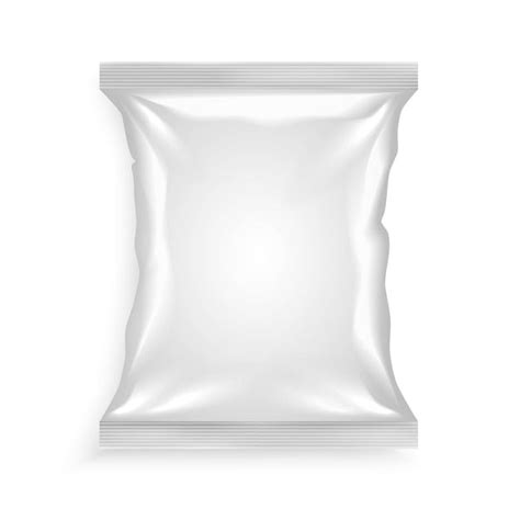 Free Vector White Plastic Bag Plastic Packaging Design Plastic