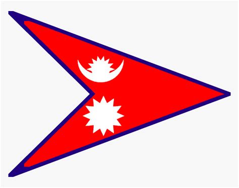 Nepal Flag And Coat Of Arms, HD Png Download , Transparent Png Image ...