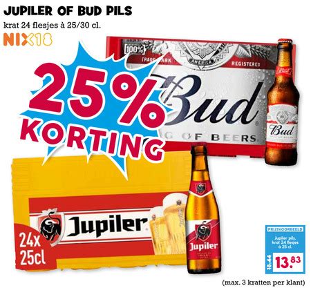 Bud Krat Bier Folder Aanbieding Bij Boons Markt Details