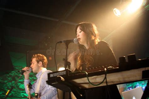 The Naked And Famous Alisa Xayalith And Thom Powers In Session In New York Editorial