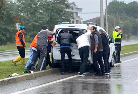 Son Dakika Haberi Samsun Da Zincirleme Trafik Kazas Yaral Haberler