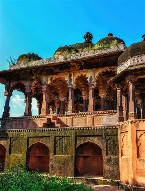 Arched Temple At Ranthambore Fort Rajasthan India Stock Photo Image