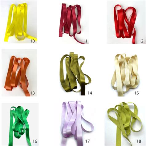 100 Silk Ribbon By The Yard Luxury Silk Ribbons Etsy